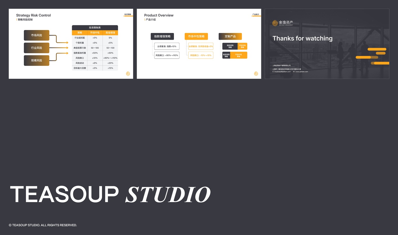 金澹资产｜PPT设计图2
