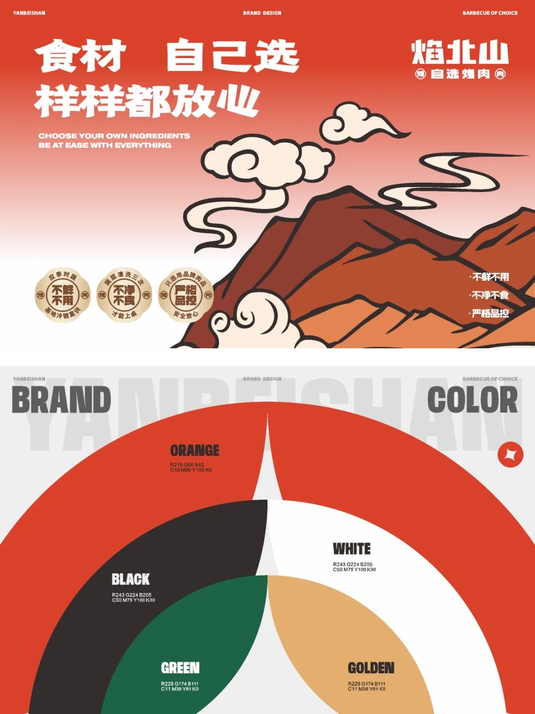 中式烤肉品牌設計圖0