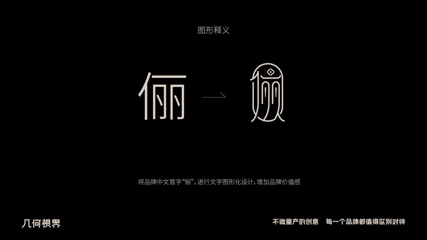 儷花蔻生物醫藥公司LOGO設計圖3