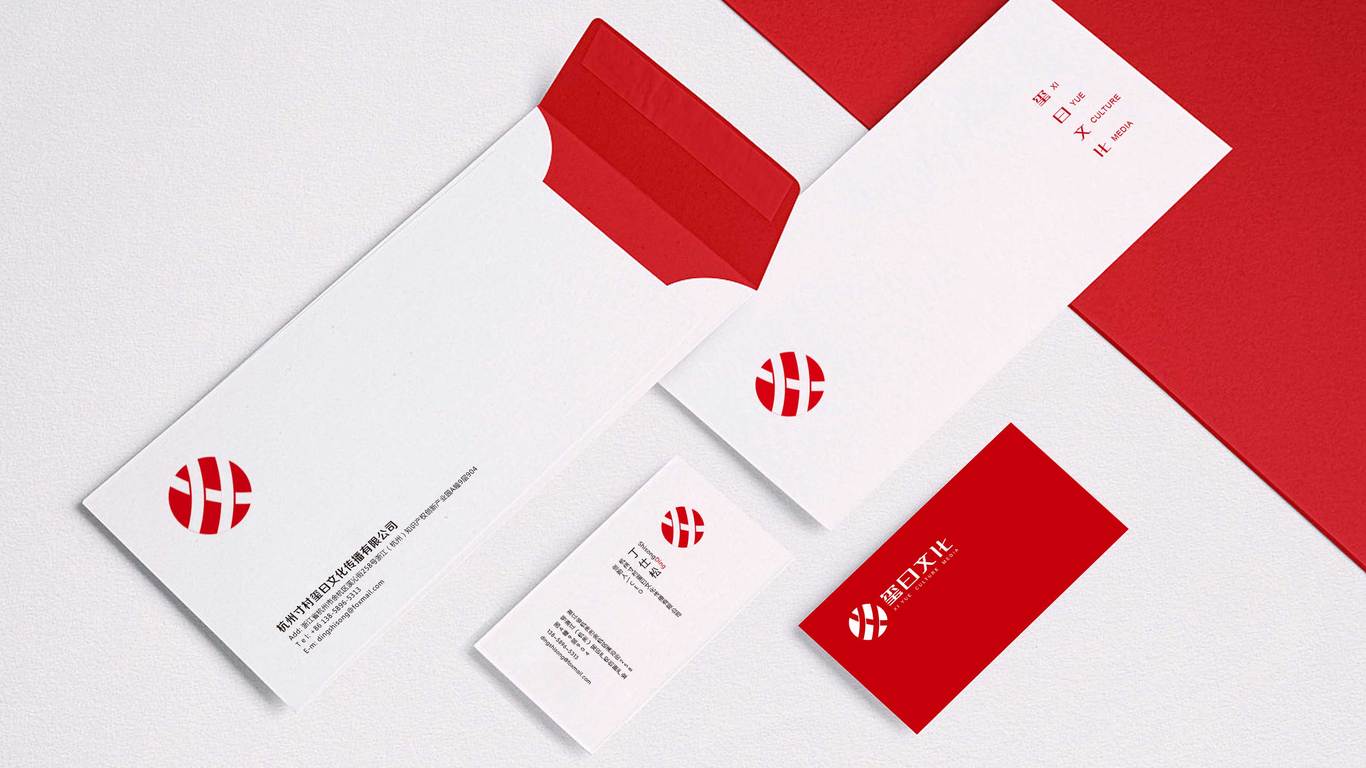 玺曰文化传媒品牌LOGO设计图2