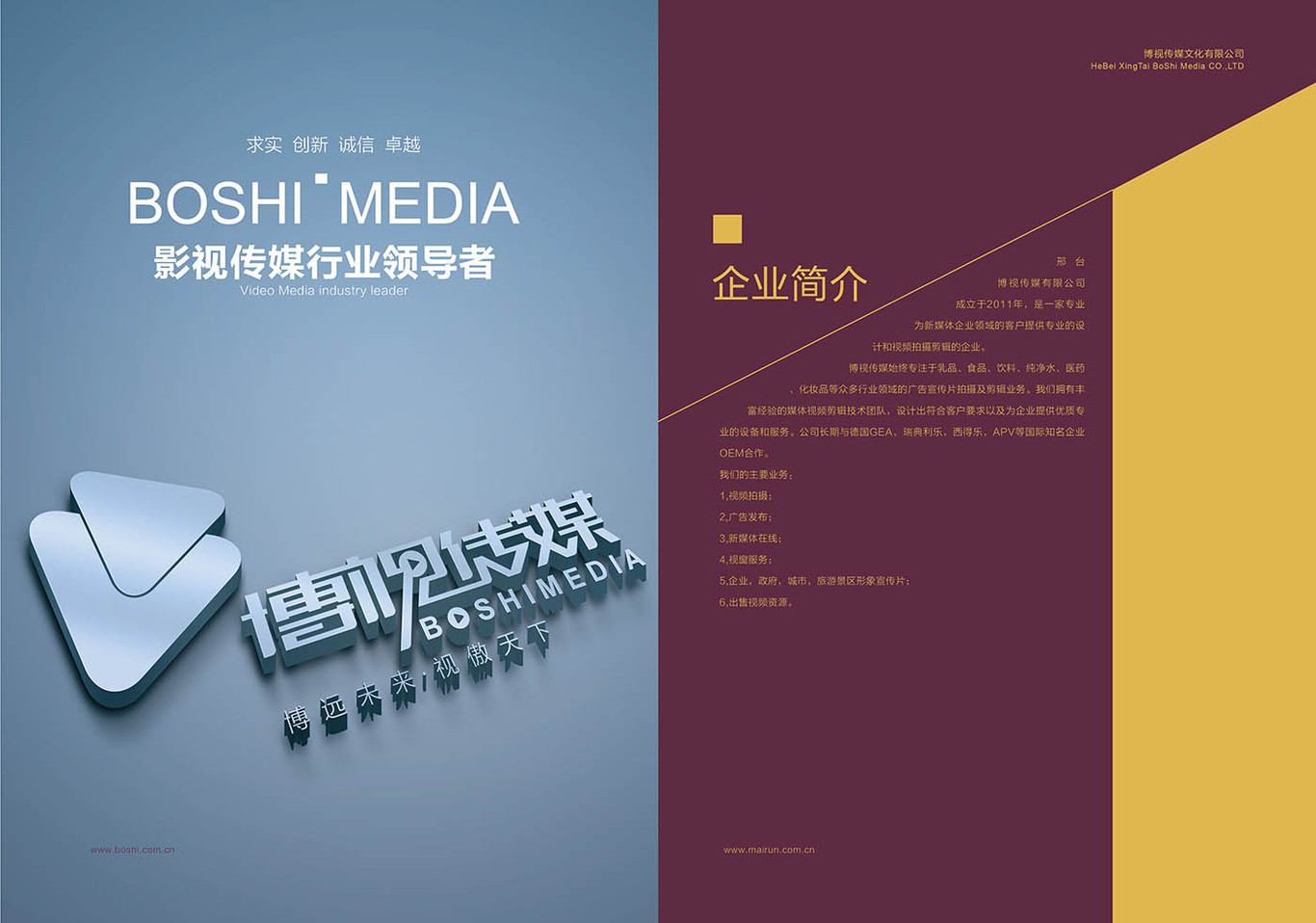 博视传媒品牌LOGO设计图6