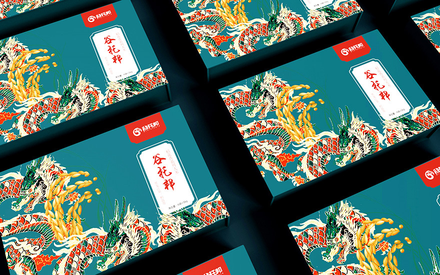 谷托邦农业品牌包装设计图1