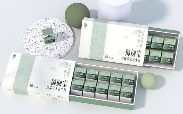 御颜宝保健品包装设计