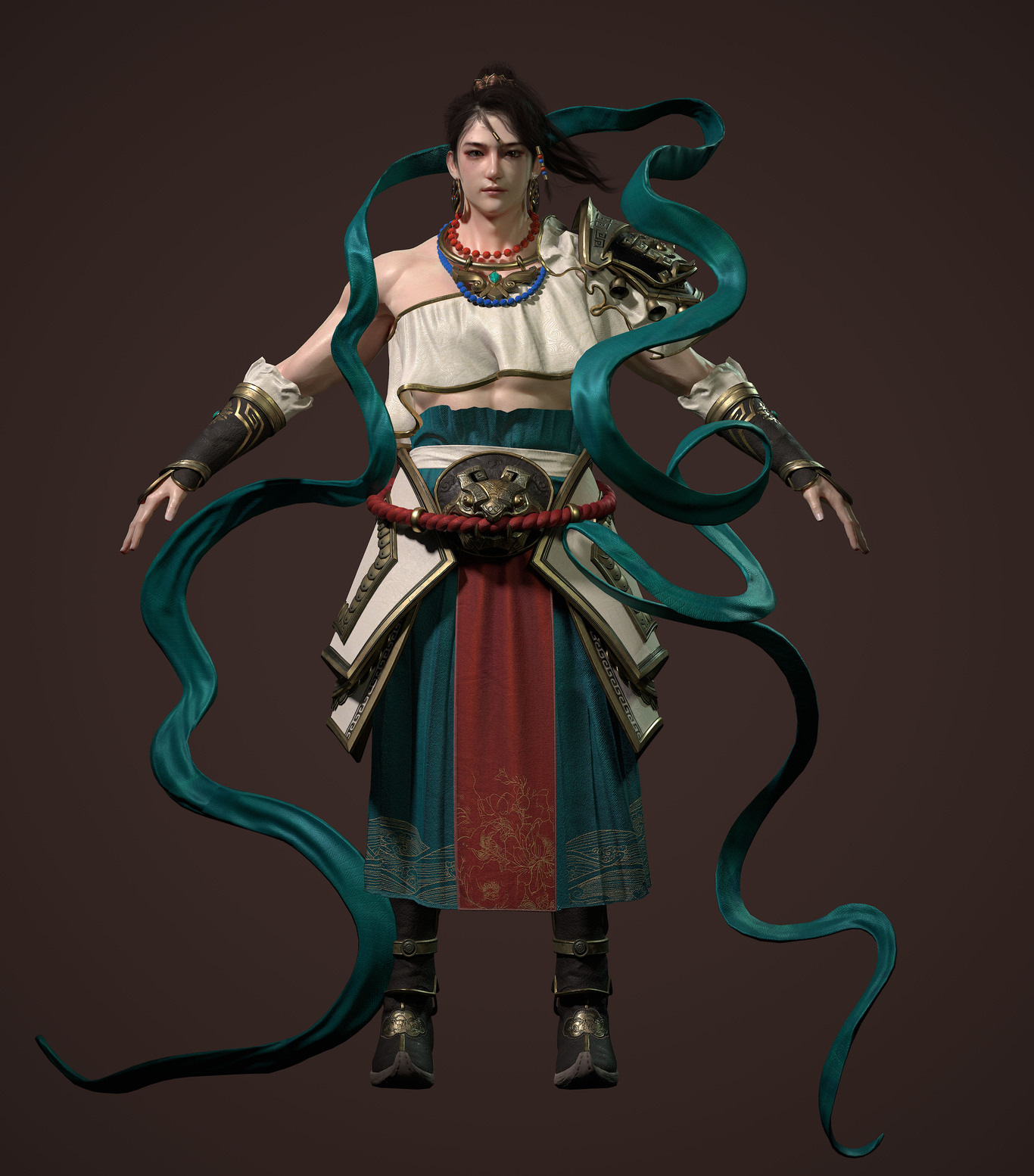 白狼刀兵，仙与龙图2