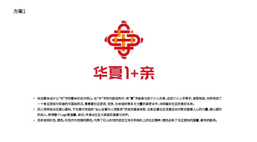 华夏社区logo设计图1