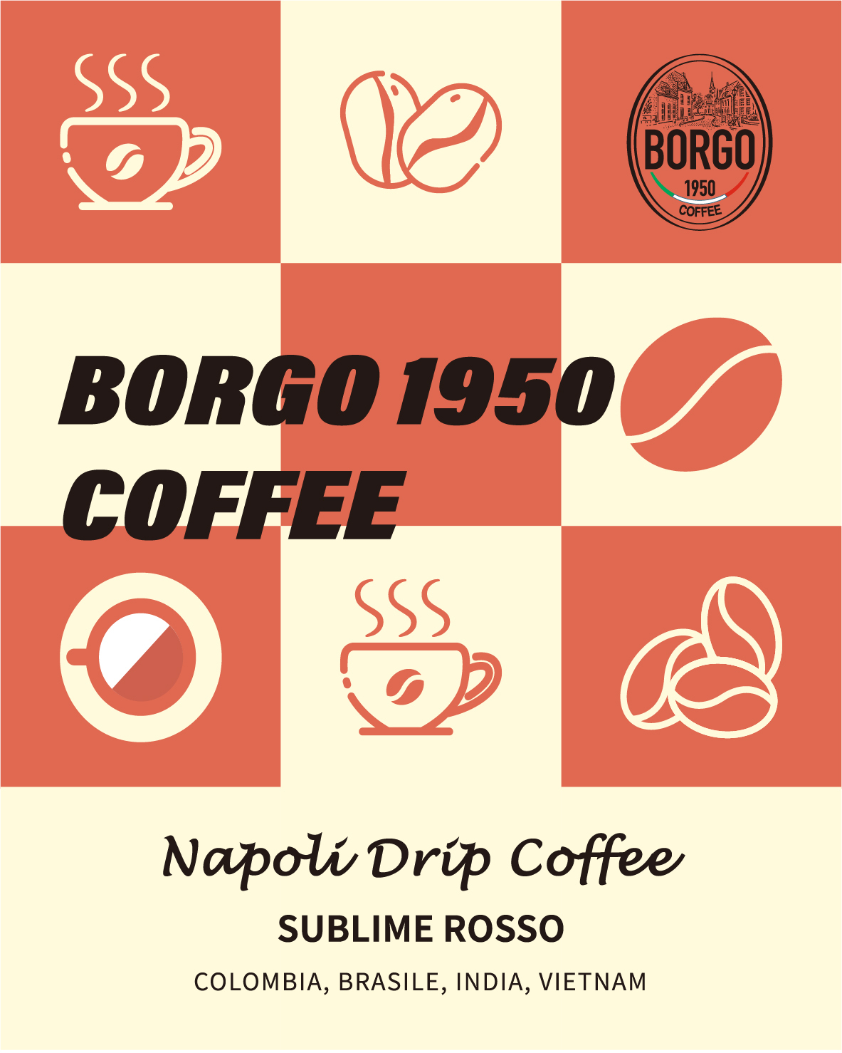 Borgo挂耳包装内袋及包装盒手提袋图1