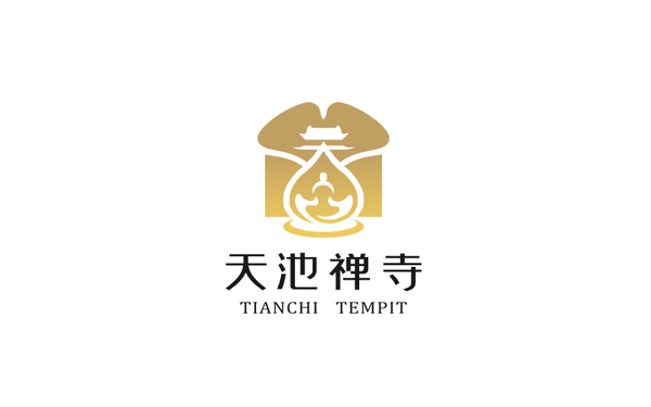 天池禪寺logo設計提案