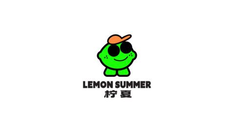 一款手打柠檬茶LOGO设计