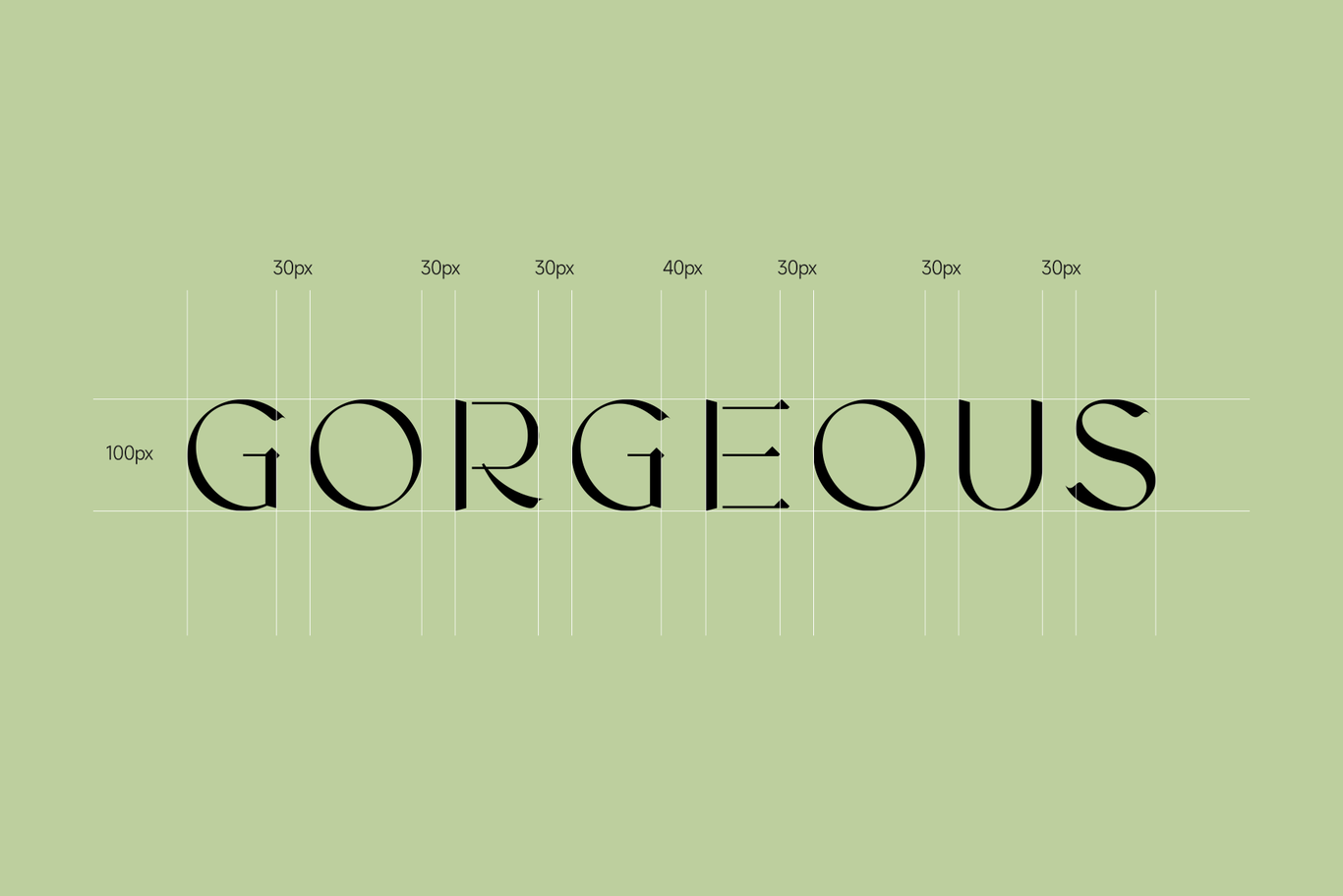 果枝GORGEOUS品牌设计图0