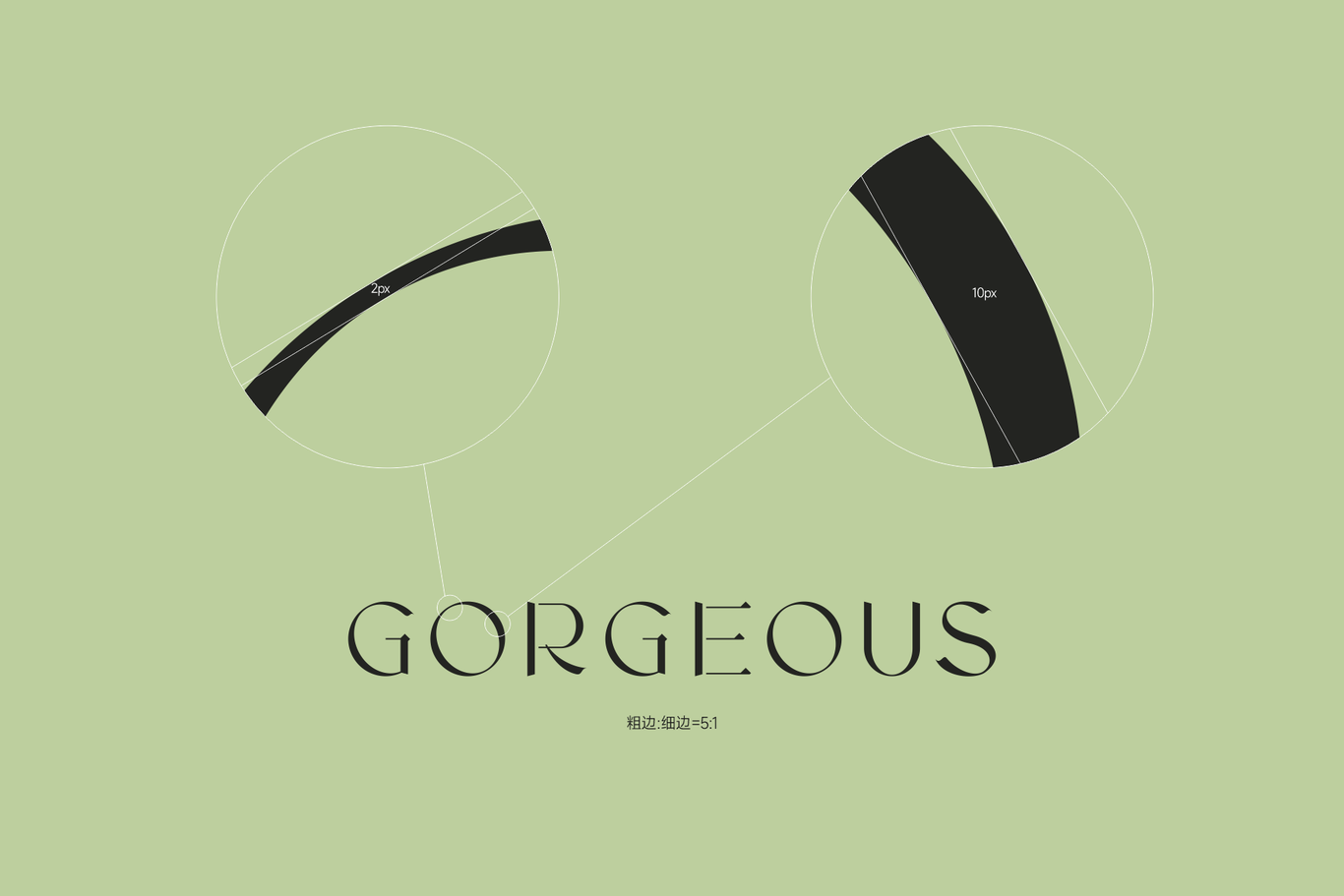 果枝GORGEOUS品牌设计图1
