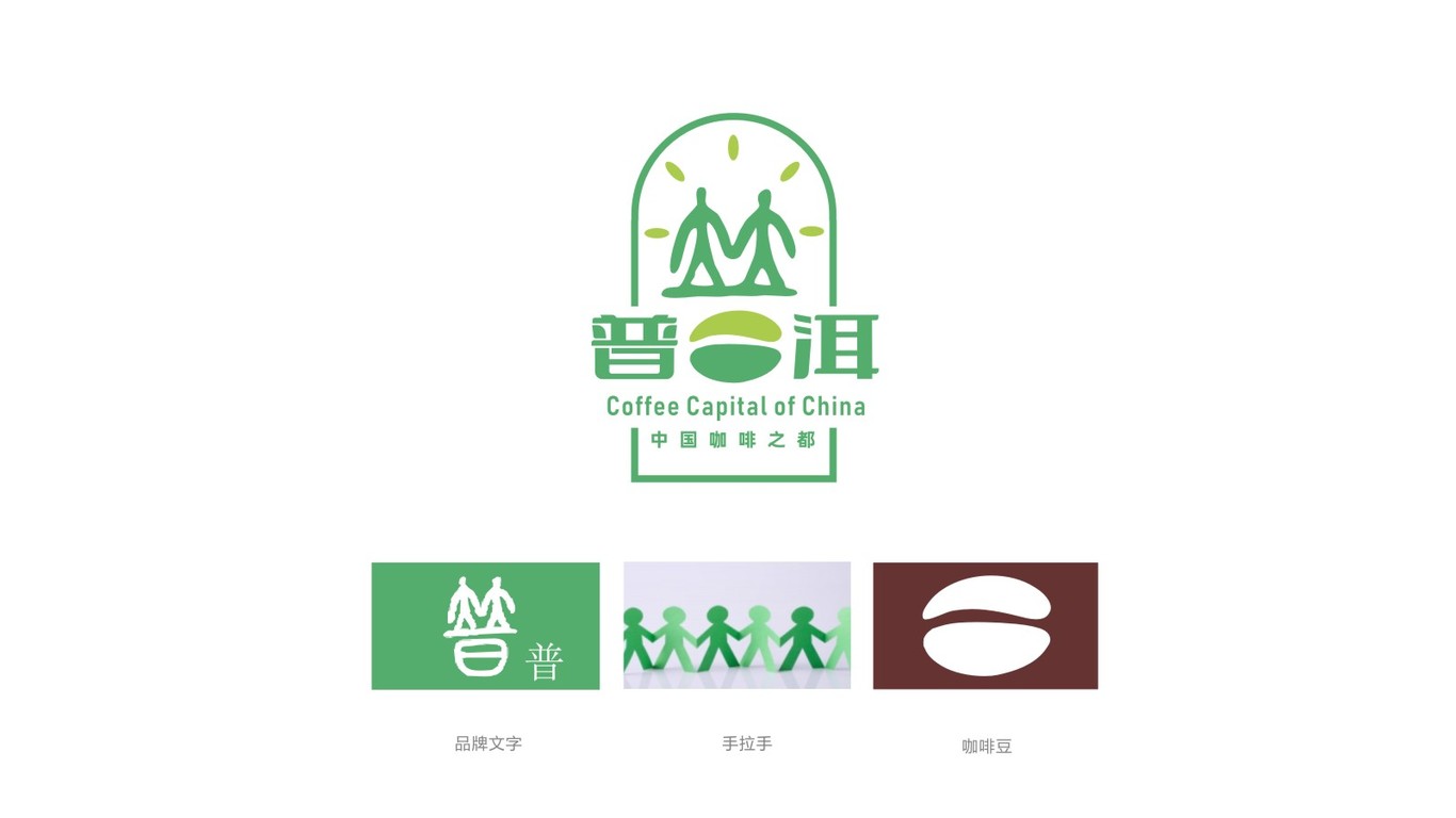 中國咖啡之都普洱logo設計提案圖0