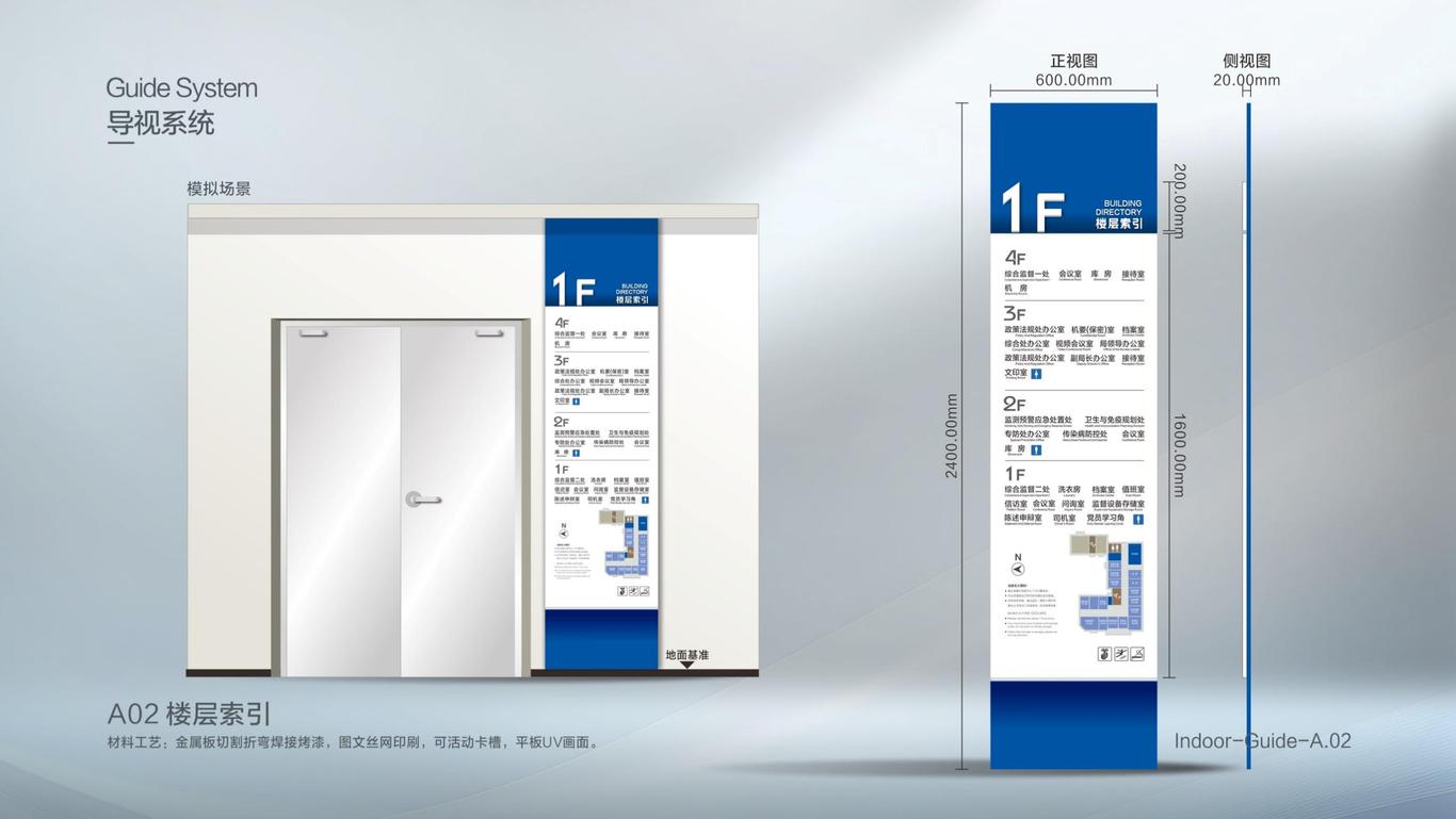 自治区疾病预防控制局导视文化设计方案图7