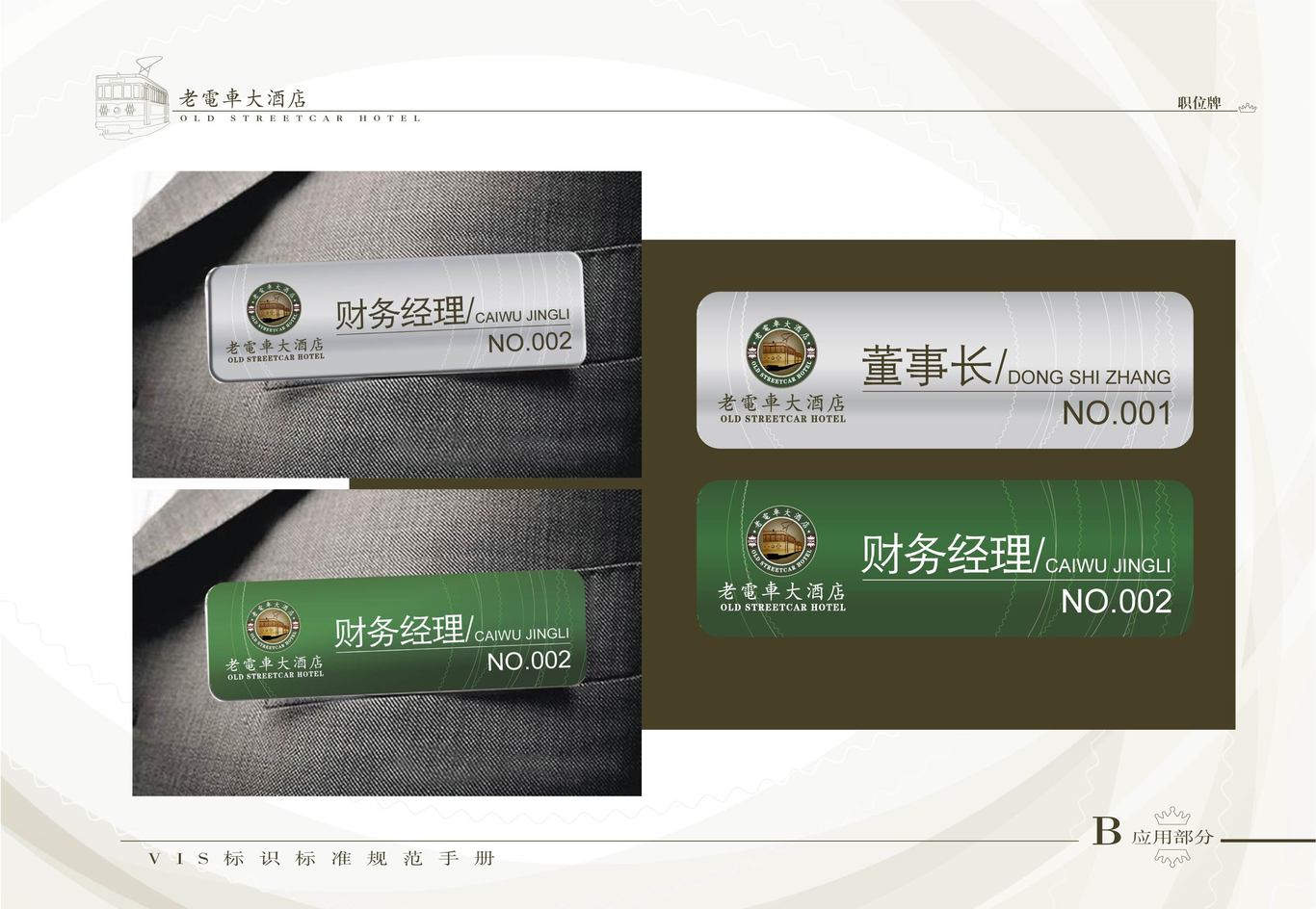 老电车大酒店VI系统（酒店内部办公系统）图7