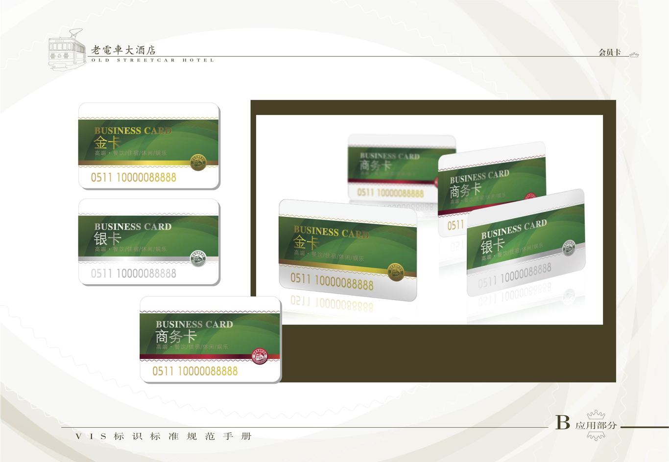 老电车大酒店VI系统（酒店形象系统）图7