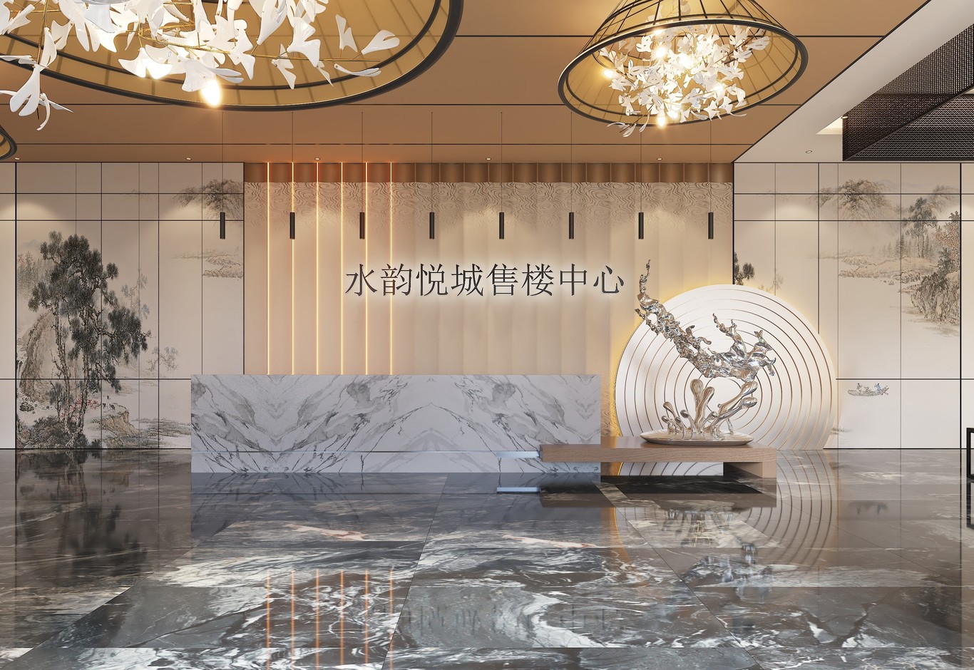 售樓部展廳及樣板間設計圖2