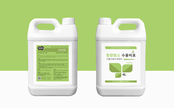 韩国肥料标签设计