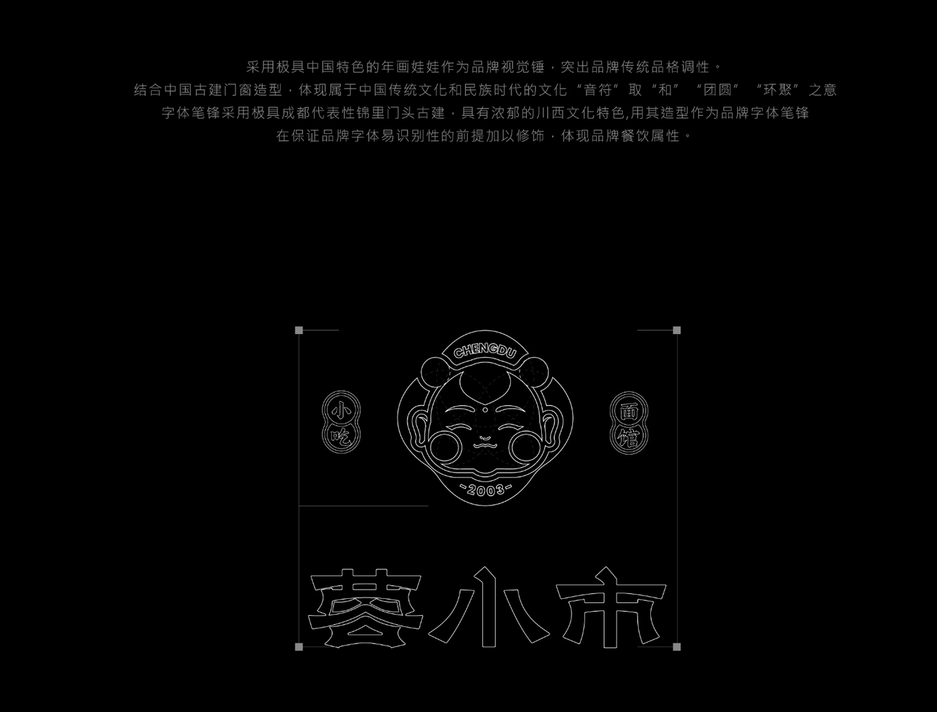 蓉小市成都餐饮品牌设计图1