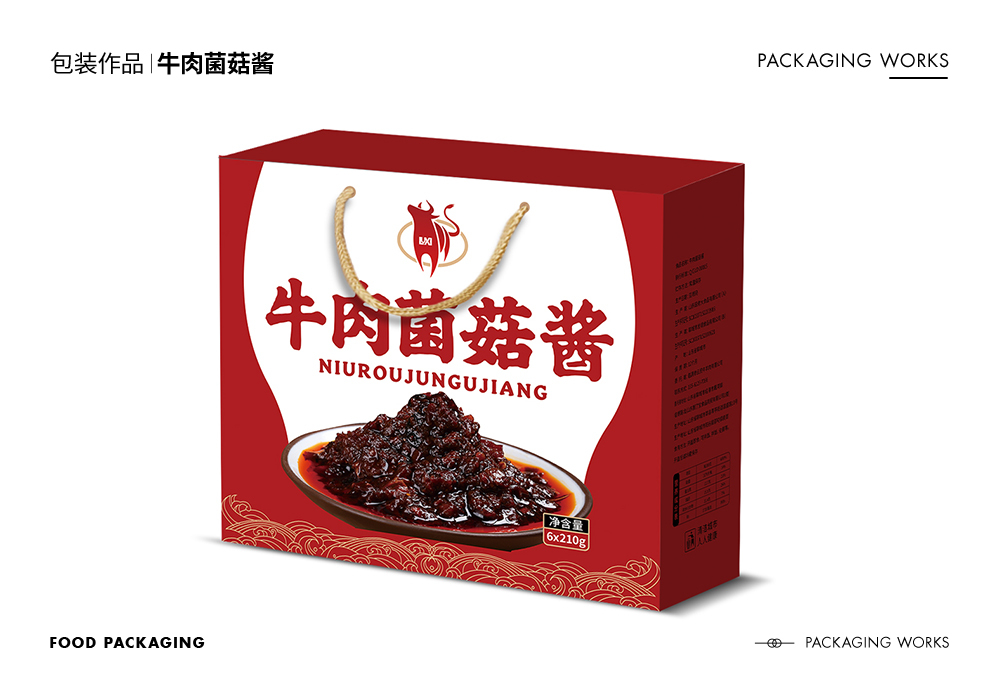 包装-牛肉菌菇酱图1