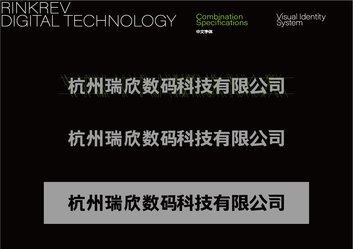 杭州瑞欣数码科技有限公司LOGO/VI品牌形象设计图6