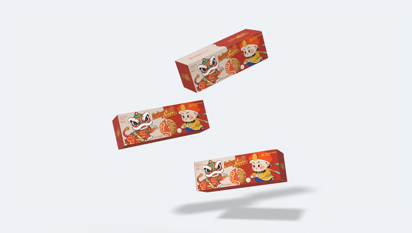 宫廷非遗桃酥出口马来西亚包装图11