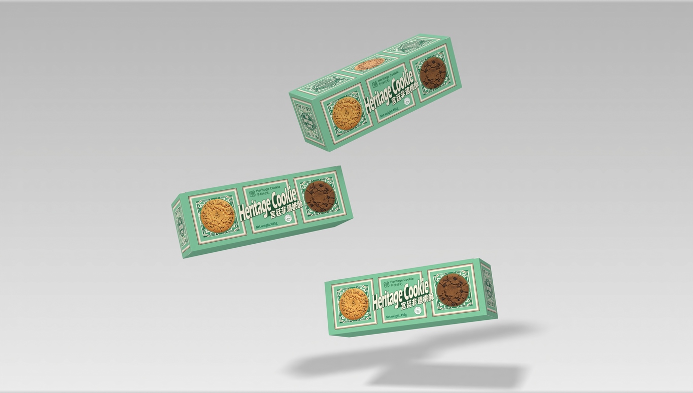 宫廷非遗桃酥出口马来西亚包装图2