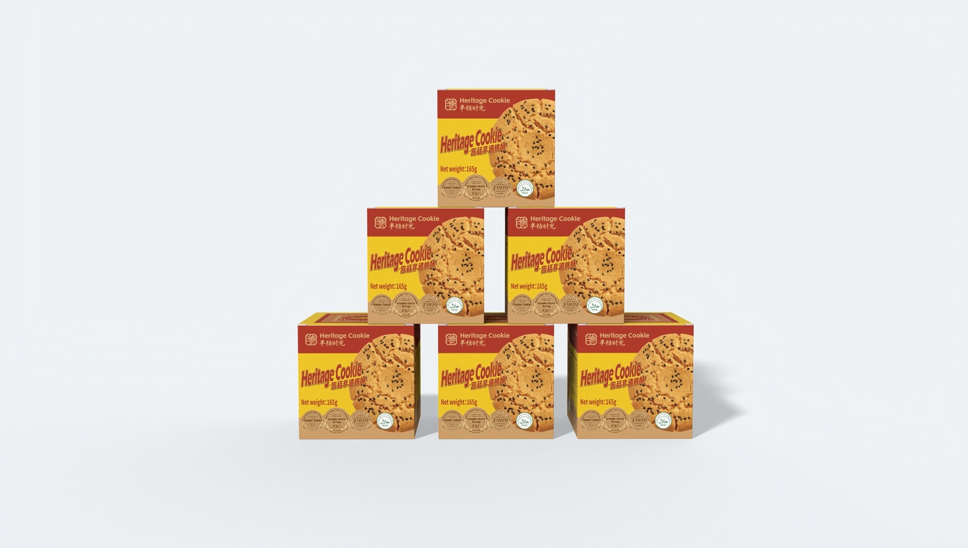 宫廷非遗桃酥出口马来西亚包装图16