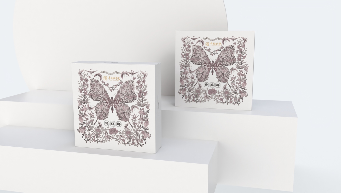 蝴蝶酥包装设计图2