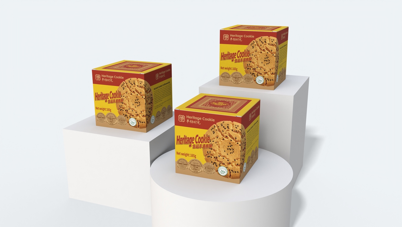 宫廷非遗桃酥出口马来西亚包装图15