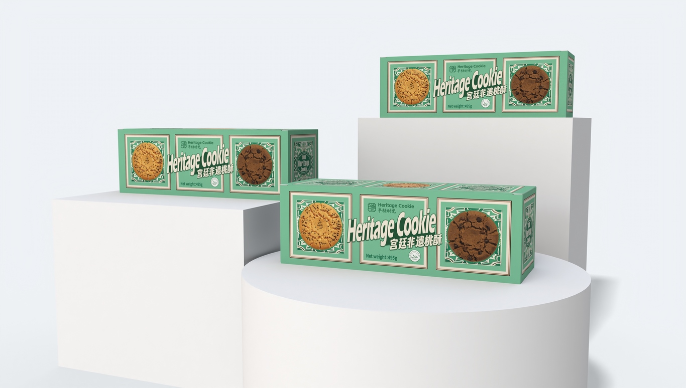 宫廷非遗桃酥出口马来西亚包装图3