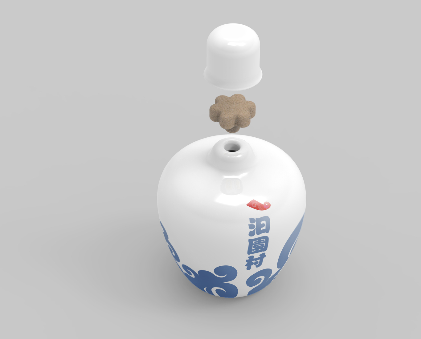 “一壇一杯” 酒瓶包裝設計圖7