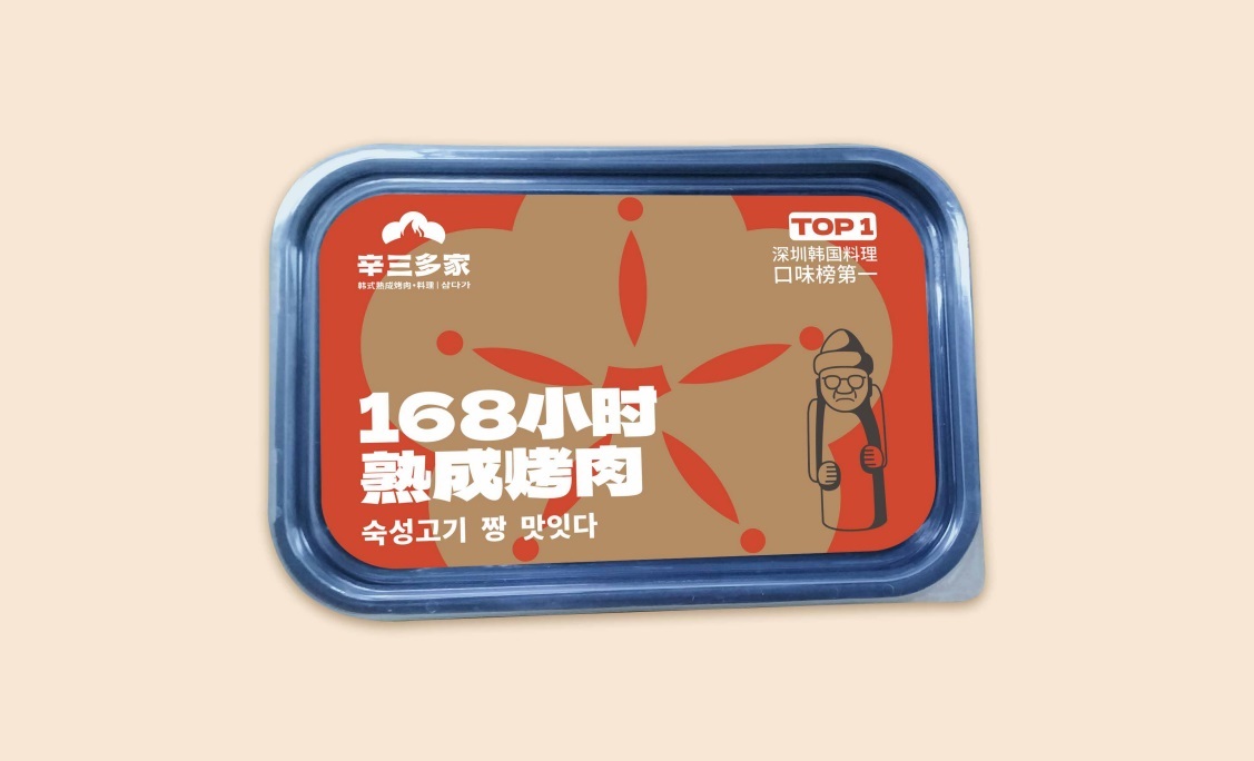【辛三多家·韓式熟成烤肉·料理】品牌全案策劃設計圖11