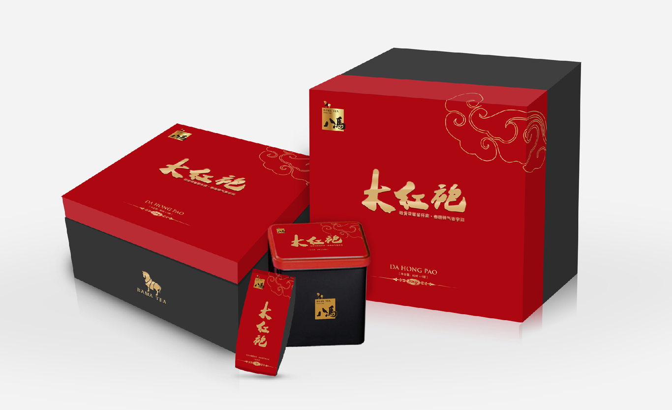 【八馬茶葉】品牌包裝設計圖9