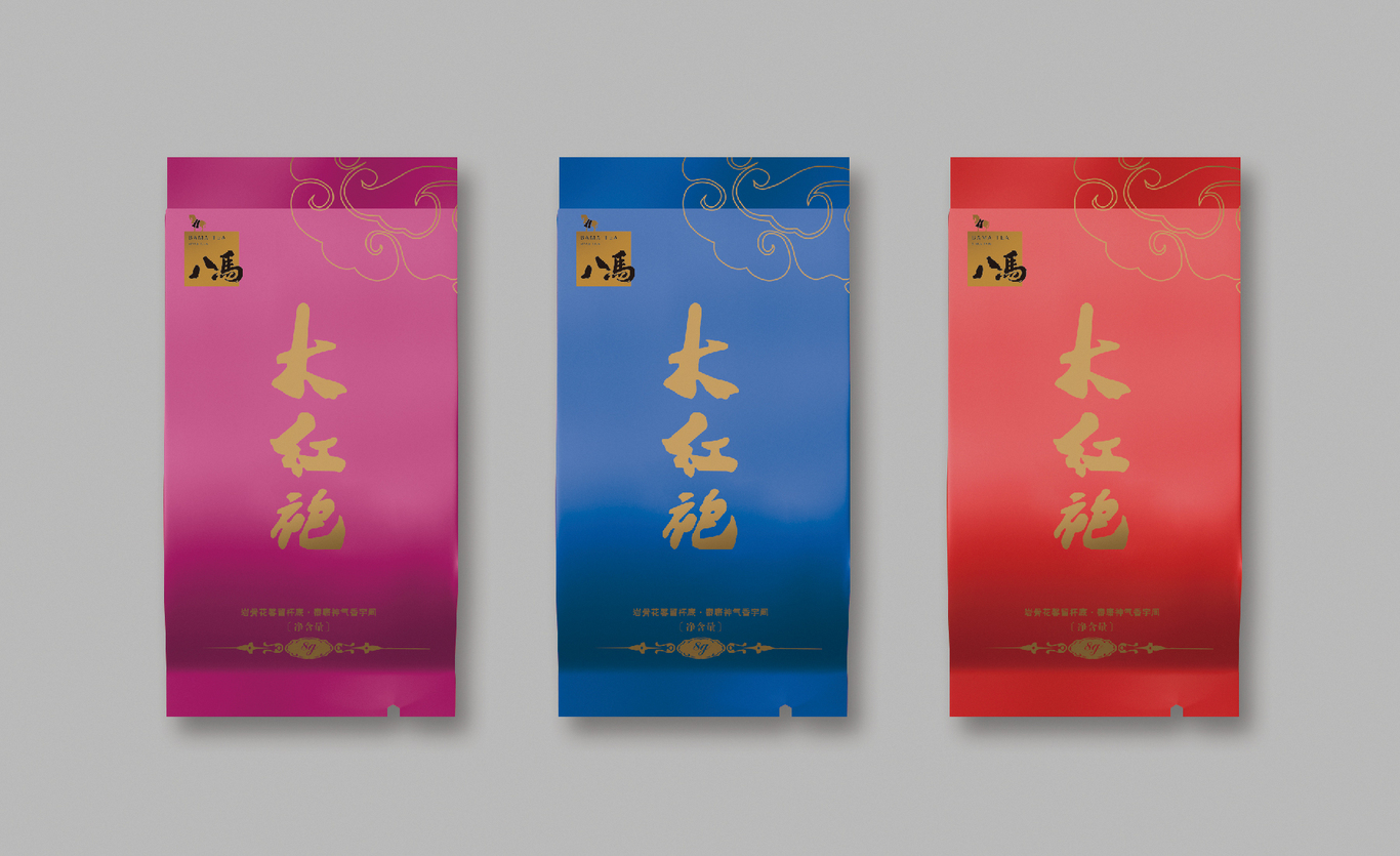 【八馬茶葉】品牌包裝設計圖2