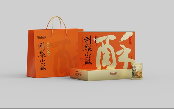刺刺小酥包裝設(shè)計-小花