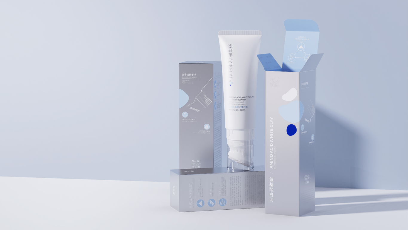 姿珂莱氨基酸白泥洁面-小花图11