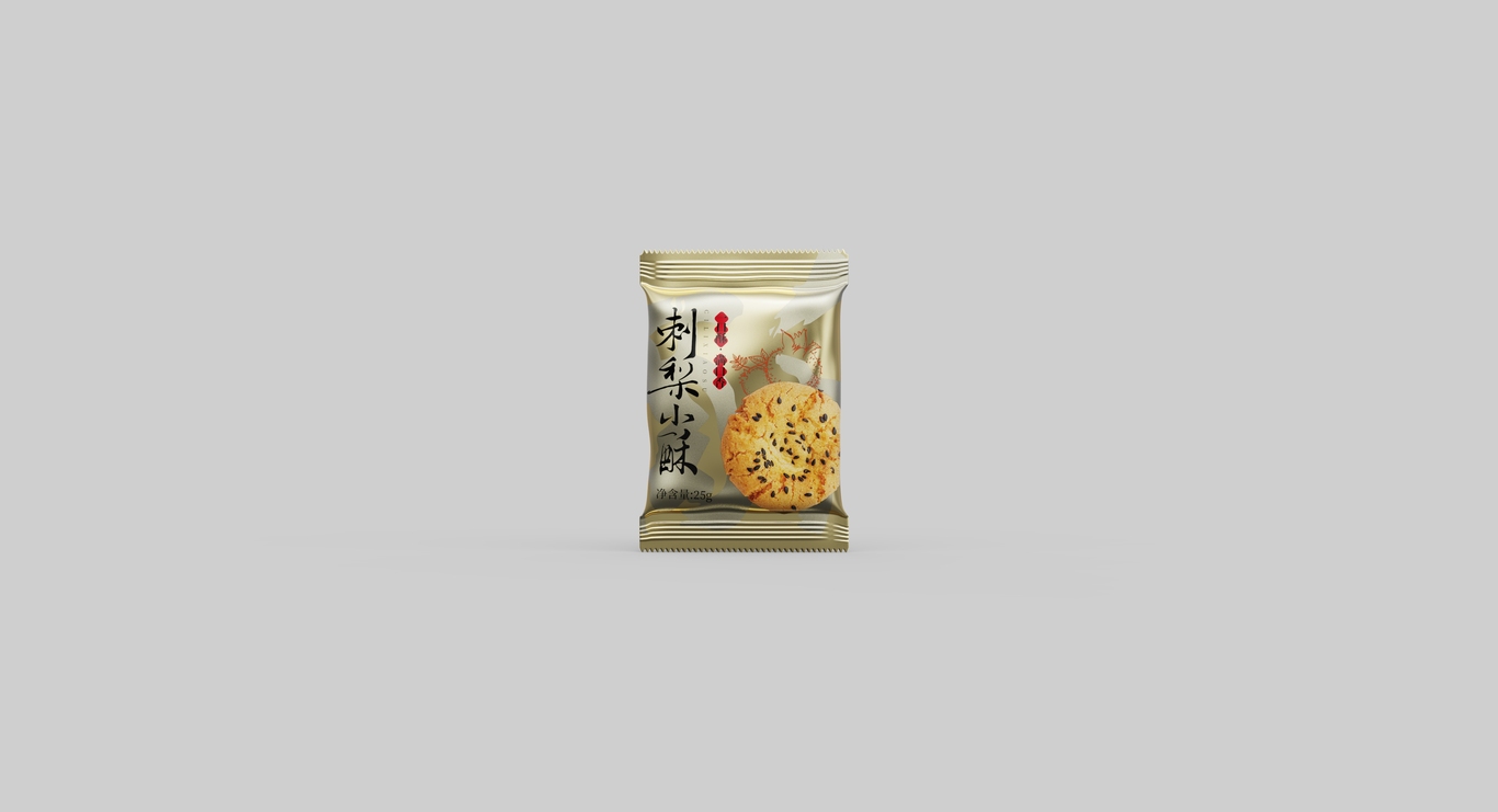 刺刺小酥包裝設計-小花圖2