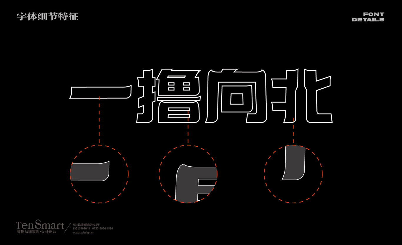 【一撸向北】品牌全案策划设计图3