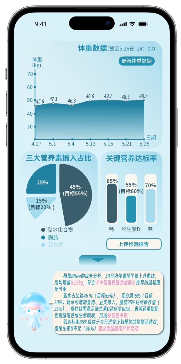 厌食症专用APP  Rebite图1