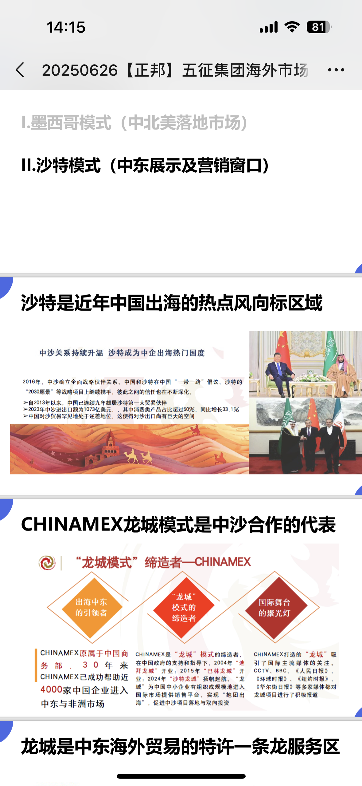 沙特墨西哥海外市場調查圖0