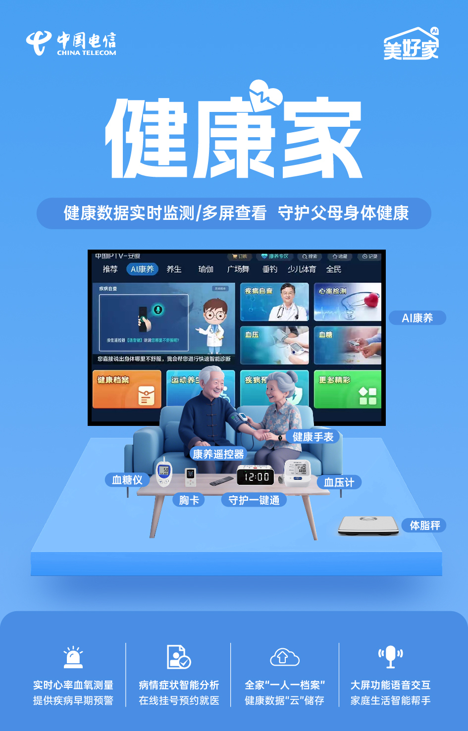 电信美好家主视觉设计图4