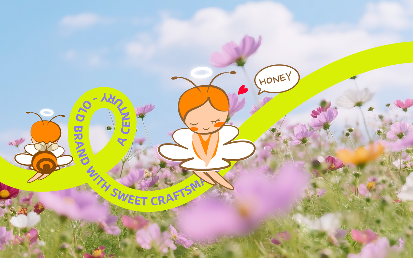 百花蜜业IP形象设计图2