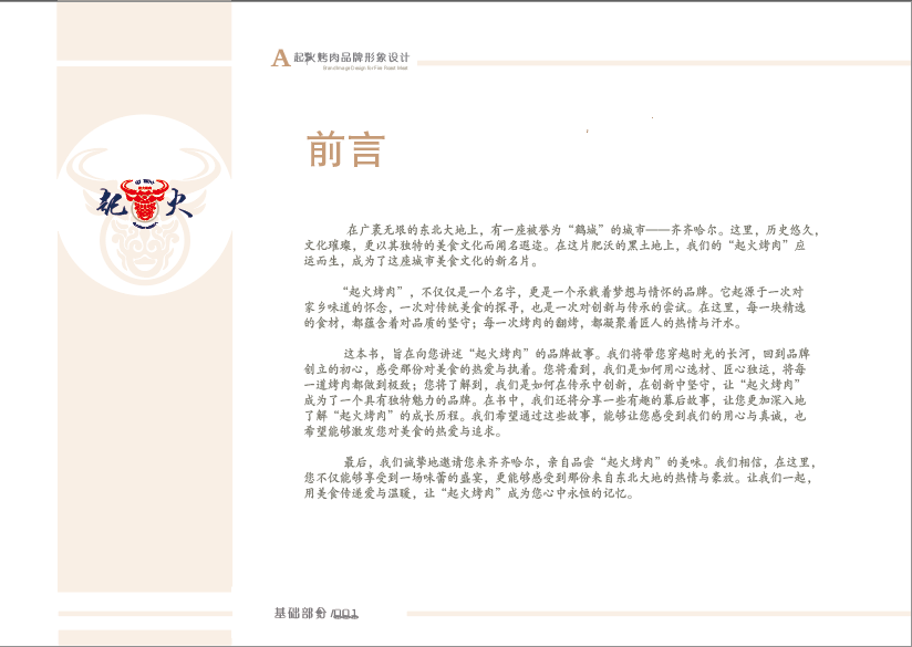 起火烤肉品牌形象设计图0