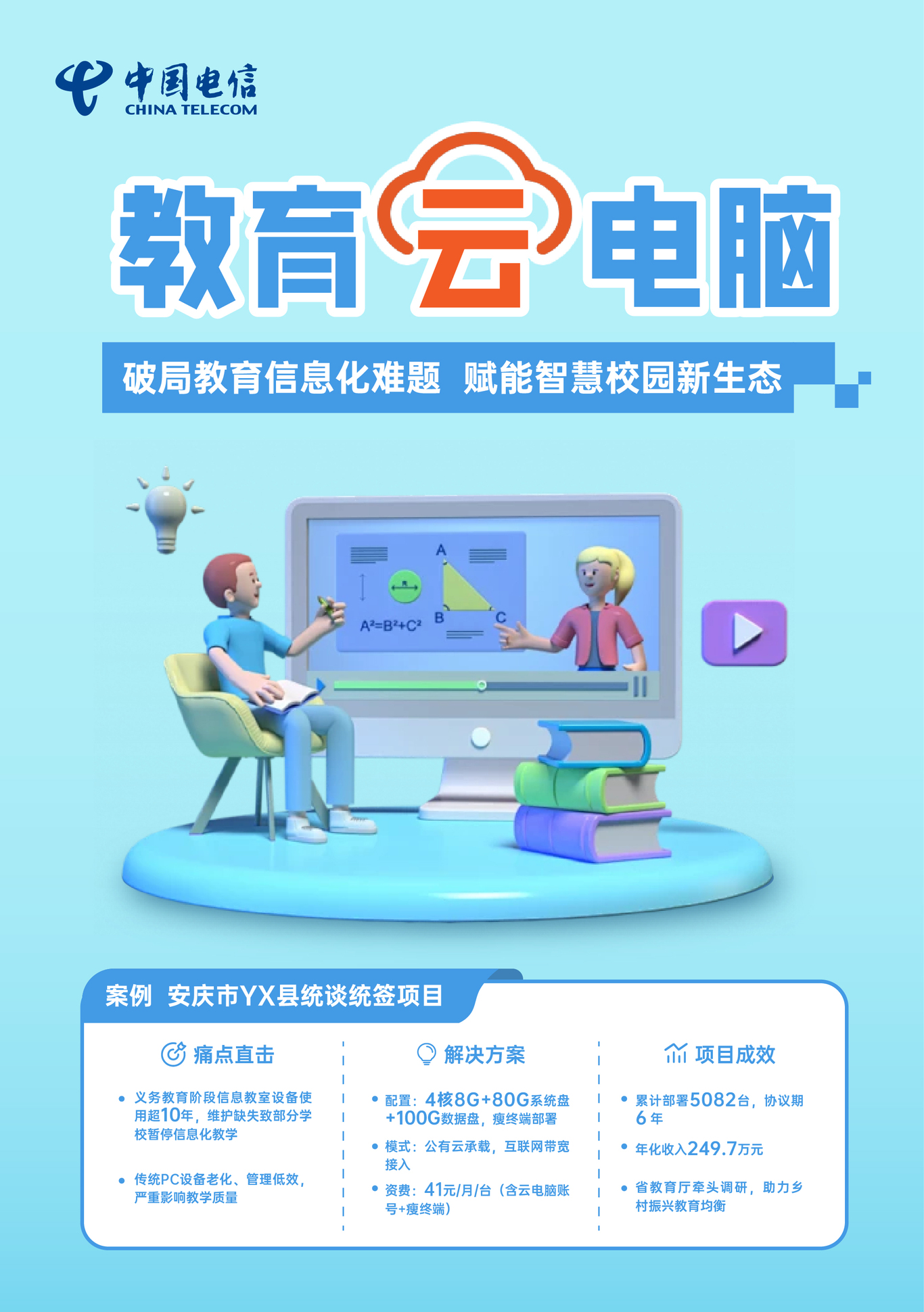 中国电信的一些活动单页画册设计图9