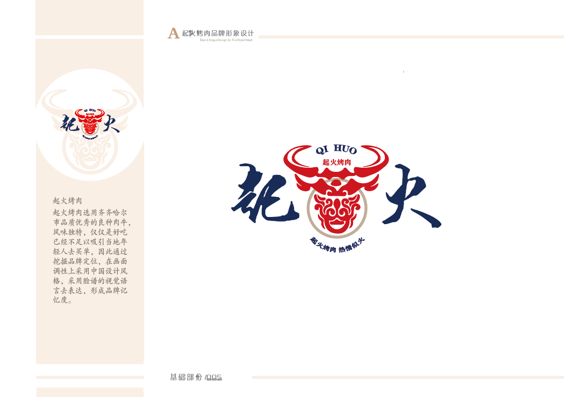 起火烤肉品牌形象设计图2