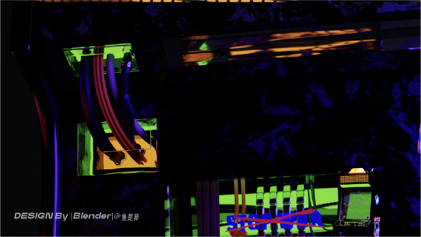 赛伯朋克-3D设计图1