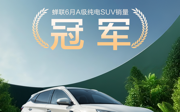 比亞迪汽車月度銷量海報