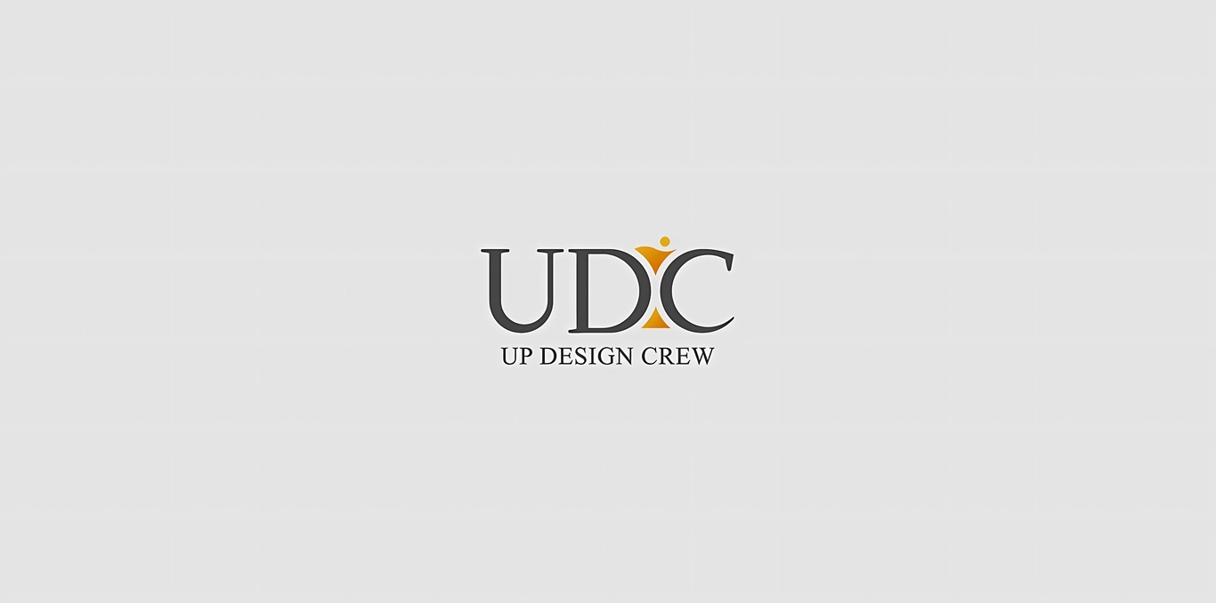 UDC室内设计logo（飞机稿）图1