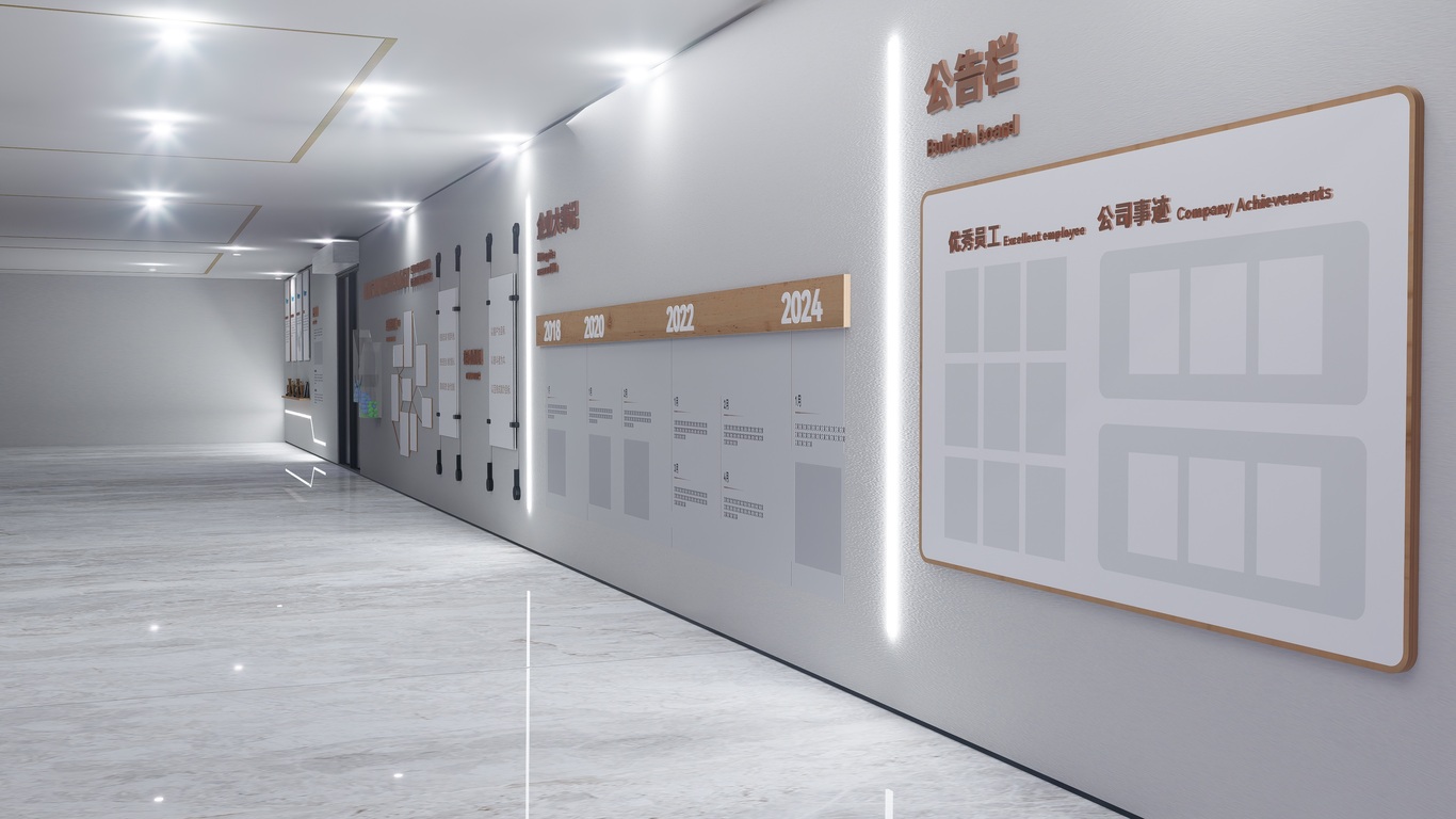 某公司展示厅设计图3