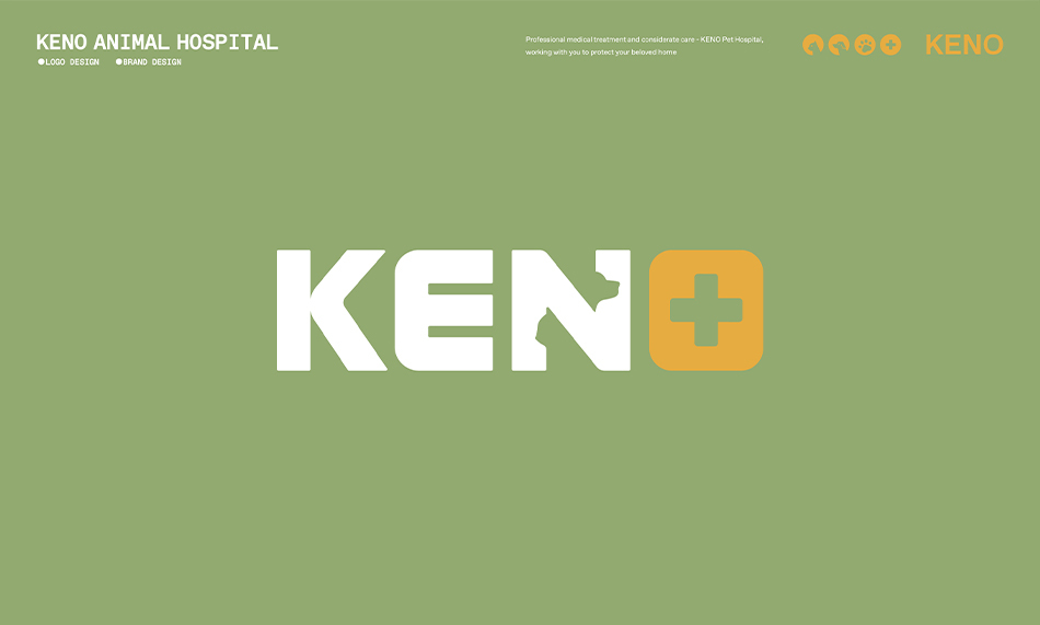 KENO肯诺宠物医院品牌设计图0