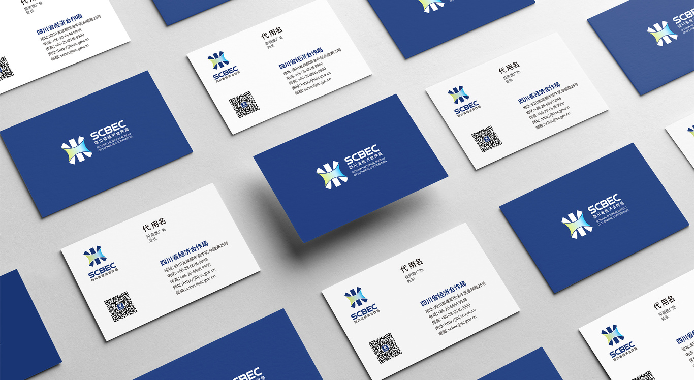 四川省经济合作局LOGO设计图11